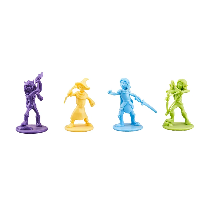 Kleine Anime-Figuren aus Kunststoff